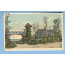 Rhode Island Narragansett Pier Entrance To Dunmere Street Scene View Large~1153