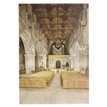 THE NAVE, ST. DAVID'S cathedral, Wales unused postcard by Pitkin =
