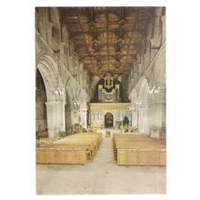 THE NAVE, ST. DAVID'S cathedral, Wales unused postcard by Pitkin #