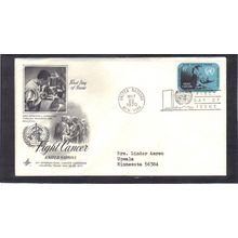 FDC Rose Craft 207 6c Fight Cancer (Cachet-Typed/A) CV40814