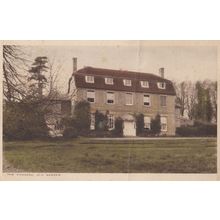The Vicarage Old Warden Bedfordshire Old Postcard