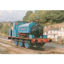 2047 Saddle Tank Warwickshire Train Manning Wardle Leeds Postcard