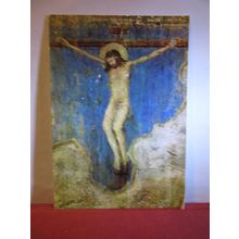 CRUCIFIXION, by M. GIOVANETTI, LA PALAIS DES PAPES, AVIGNON, FRANCE postcard #
