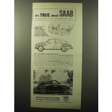 1960 Saab Cars Ad - It's true about Saab