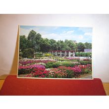 THE BOTANICAL GARDENS, MONTREAL, QUEBEC, CANADA used postcard. =