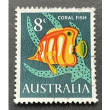 AUSTRALIA 1966 SG 0389 USED #2
