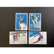 ICOLLECTZONE Australia 898-901 Olympics Downhill Skiing XF NH