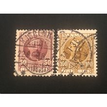 ICOLLECTZONE Denmark 77-78 VF used