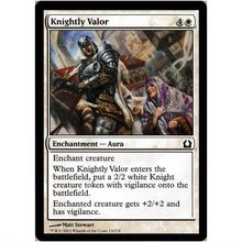 Magic the Gathering - Return to Ravnica - #13/274 - Knightly Valor