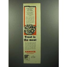 1945 Armour Treet Meat Ad!