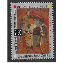 FRA 1993 2.80F 'CIRCUS ARTS' FINE USED (EBID58-023)