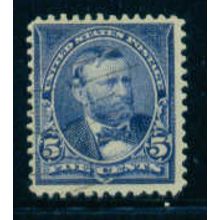 Used 281 5c Ulysses S. Grant Just Clears M04954