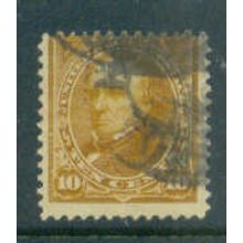 Used 283 10c Daniel Webster Average M05382