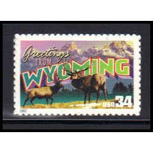 3610 34c Wyoming Fine MNH V2757
