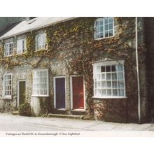 Knaresborough Finkle Street Cottages Postcard