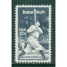 2046 20c Babe Ruth Fine MNH Dry Gum MA1979
