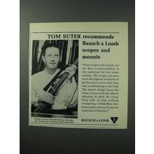 1964 Bausch & Lomb Scopes Ad - Tom Suter