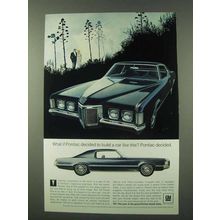 1969 Pontiac Grand Prix Ad - Decided to Build Like This