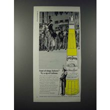 1970 Galliano Liqueur Ad - Fond of Things Italiano?