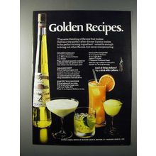 1970 Galliano Liqueur Ad - Golden Recipes