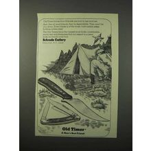1975 Schrade Old Timer Knives Ad
