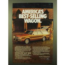 1981 Ford Fairmont Wagon Ad - America's Best-Selling
