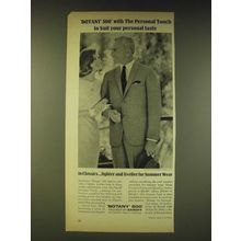 1964 Botany 500 Classic Suit Ad - Botany 500 with the personal touch to suit