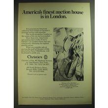 1974 Christie's USA Advertisement - Woman with a Mandolin by Pablo Picasso