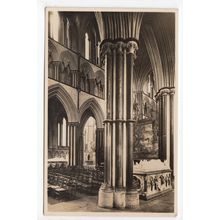 The Lady Chapel Worcester Cathedral RP Postcard