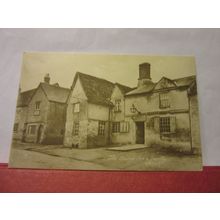 GEORGE INN & SMITHY, LACOCK, WILTSHIRE unused antique postcard C. J. Butler =