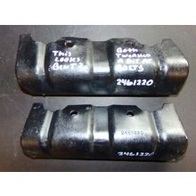 1965 Plymouth Satellite Belvedere Front Bumper Plates 2461220