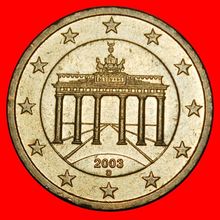 Ⰶ NORDIC GOLD (2002-2006): GERMANY ★ 50 CENTS 2003D BAVARIA★LOW START★NO RESERVE
