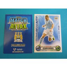 Craig Bellamy - Manchester City - Match Attax 2008/09 Football Card