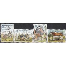 Belgique 1985 Michel 2231 - 2234 O Cote (2008) 1.20 € Tourisme Cachet rond