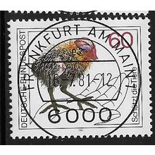 1981 Michel 1102 - first day cancel - BIRD