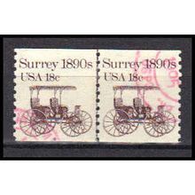 Used 1907 18c Surrey Very Fine CNP Left 9 PA0530