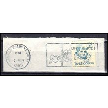 Used 2182 25c Jack London Hampton Roads, VA. BPS E2109