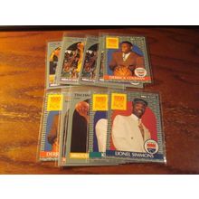 1990 NBA Hoops, 11-Cards, 10-Rc's, DIVAC (HOF)/HARDAWAY (HOF), +++