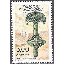 Andorre Français 1989 Michel 402 Neuf ** Cote (2008) 1.90 € Pièce de ceinture