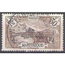 Martinique 1922 Michel 90 O Cote (2004) 0.60 € Vue de Fort-de-France Cachet rond