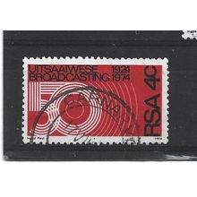 SouthAfrica.50th Anniv of Broadcasting in South Africa stamp.Fine Used.Sep25b