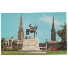 Lady Godiva Statue Broadgate Coventry Postcard 0304