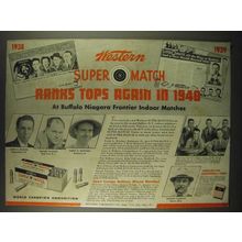 1940 Western Super Match Ammunition Ad - Larry A Wilkens, Samuel Tekulsky