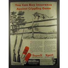 1940 Western Super-X, Xpert Ammo & Winchester Model 12, 40 Shotgun Ad