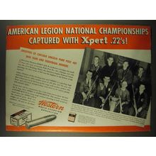 1940 Western Xpert Ammunition Ad - Lincoln Park American Legion Post No. 481