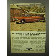 1964 Chevrolet Impala Convertible Ad - Clear Conscience