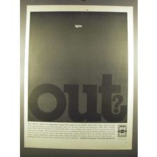 1964 Chevrolet Genuine Parts Ad - Lights Out?