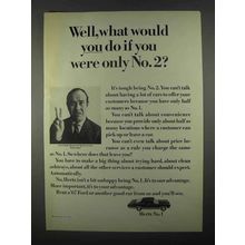 1967 Hertz Rent-A-Car Ad - What Would You Do