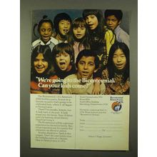 1975 Bicentennial Pennsylvania Ad - Can Kids Come?
