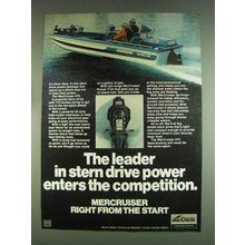 1978 MerCruiser 470 Stern Drive Ad - The Leader